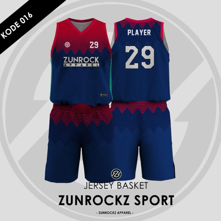 basket jersey zunrock apparel